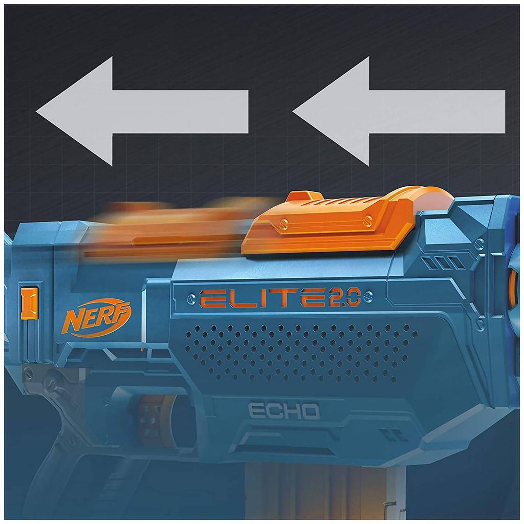 NERF Elite 2.0 Echo CS 10 Blaster商品第2张图片规格展示