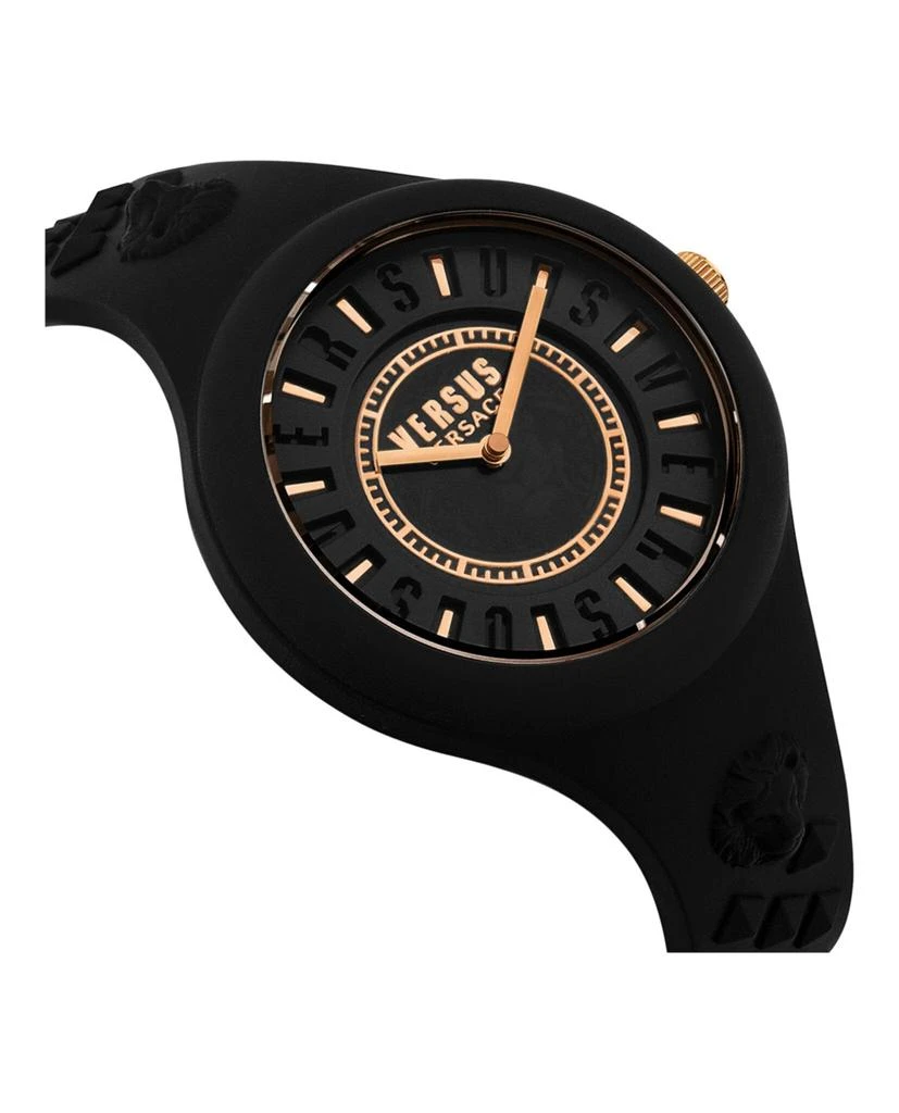 商品Versus Versace|Fire Island Indiglo Silicone Watch,价格¥601,第2张图片详细描述
