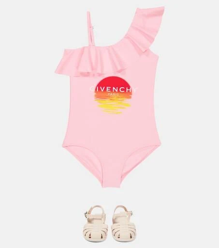 商品Givenchy|Asymmetric ruffled swimsuit,价格¥930,第2张图片详细描述