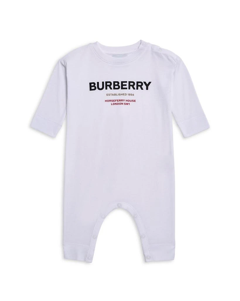 商品Burberry|Unisex Azari Logo Playsuit - Baby,价格¥1009,第1张图片