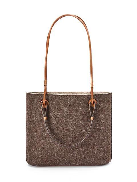 商品Loewe|Anagram Square Basket Felt Tote,价格¥8496,第5张图片详细描述