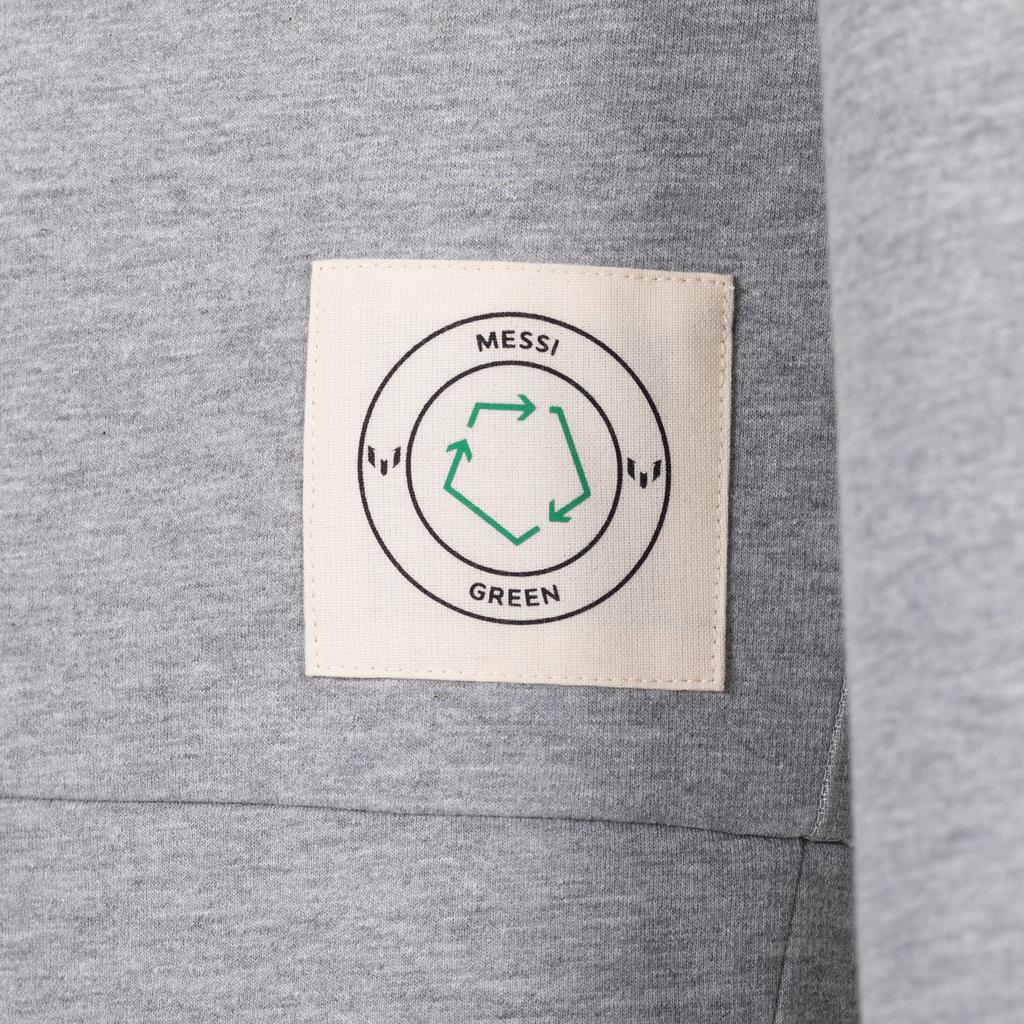Messi Green Sweatshirt With Coverlock Details商品第4张图片规格展示