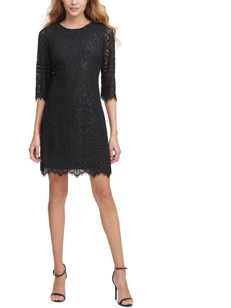 Womens Lace Short Sheath Dress 商品