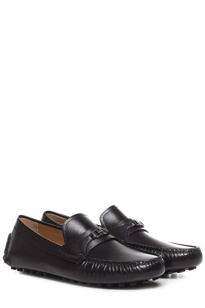 商品Salvatore Ferragamo|Salvatore Ferragamo Gancini-Buckle Slip-On Loafers,价格¥2585,第3张图片详细描述