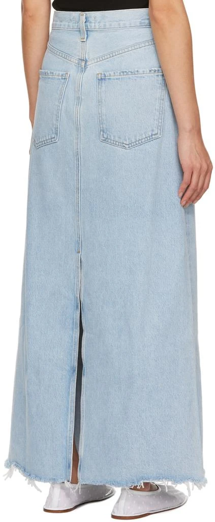 商品AGOLDE|Blue Hilla Denim Maxi Skirt,价格¥1469,第3张图片详细描述