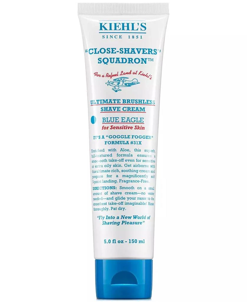 商品Kiehl's|Ultimate Brushless Shave Cream - Blue Eagle, 5-oz.,价格¥199,第1张图片