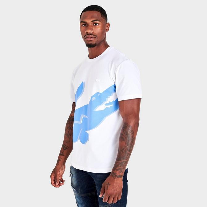 Men's Lacoste Crocodile Print Short-Sleeve T-Shirt商品第3张图片规格展示