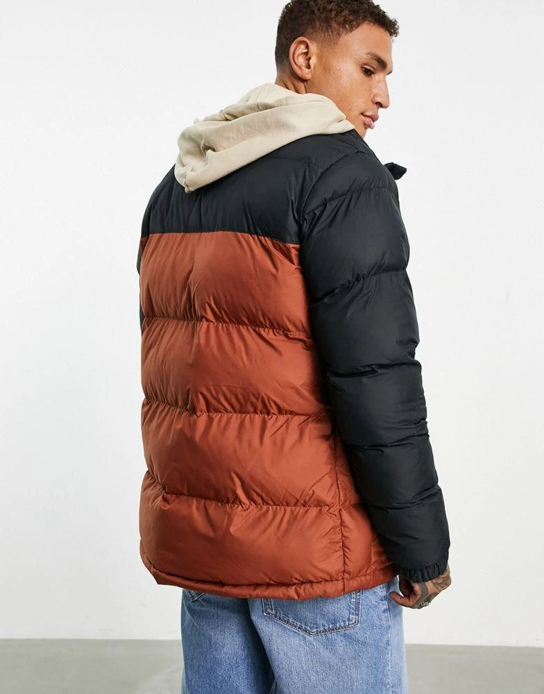 商品Columbia|Columbia Pike Lake puffer jacket in rust,价格¥740,第2张图片详细描述