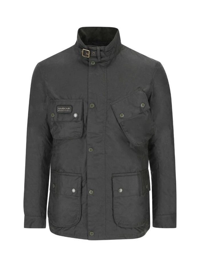 商品Barbour|Barbour International Sl Waxed Jacket,价格¥4203,第1张图片