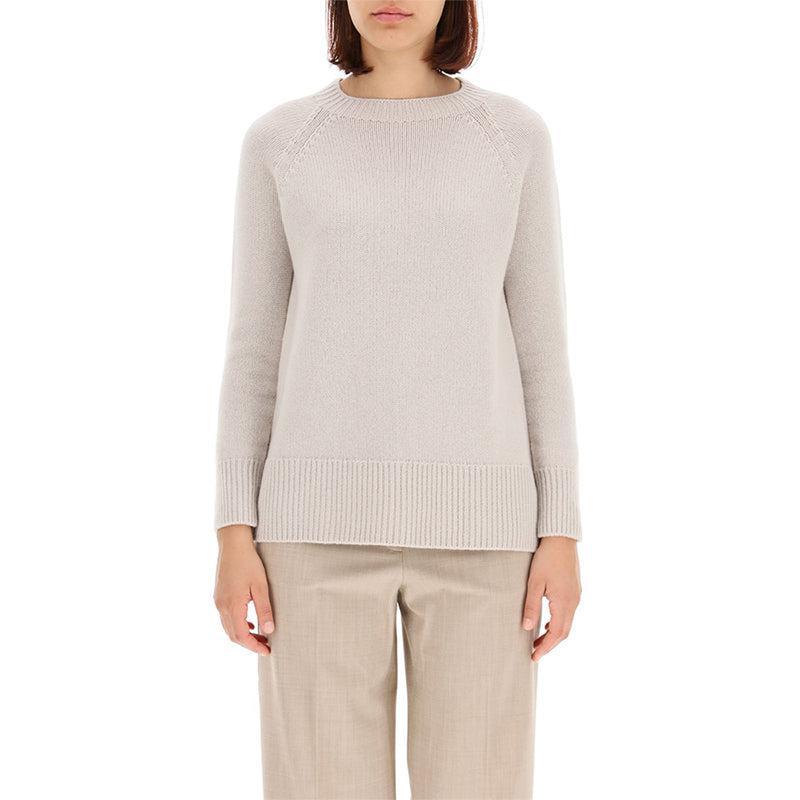 商品Max Mara|COMO 米白色羊绒女士针织毛衣【香港仓极速发货】,价格¥4122,第1张图片