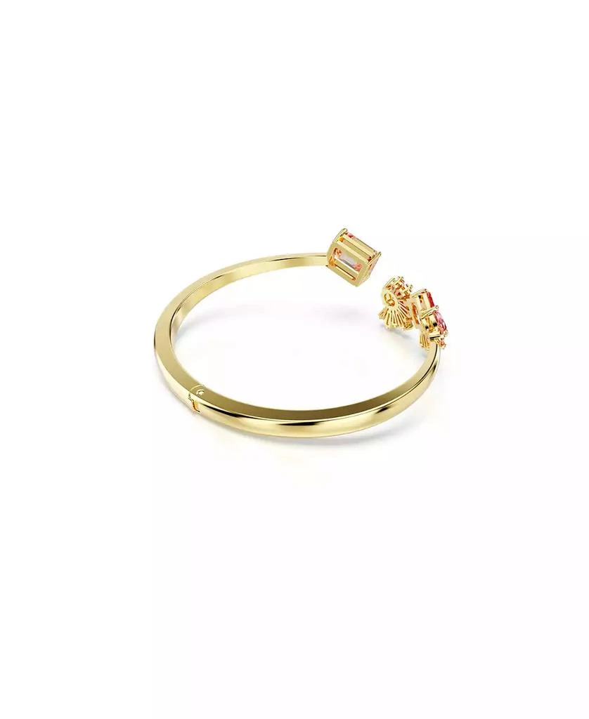 商品Swarovski|Mixed Cuts, Pink, Gold-Tone Gema Bangle Bracelet,价格¥1466,第3张图片详细描述