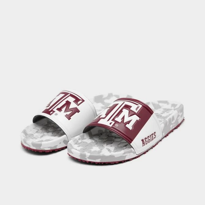 商品HYPE|Hype Co. Texas A&M Aggies College Slydr Slide Sandals,价格¥374,第2张图片详细描述