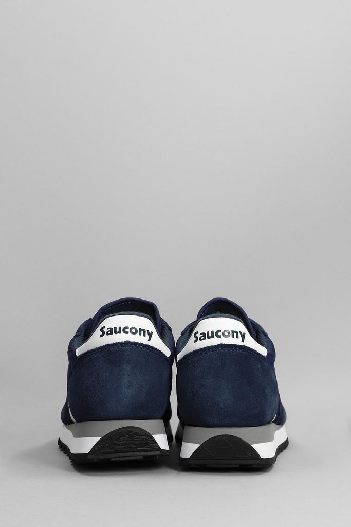 Saucony Jazz Original Sneakers In Blue Suede And Fabric商品第4张图片规格展示