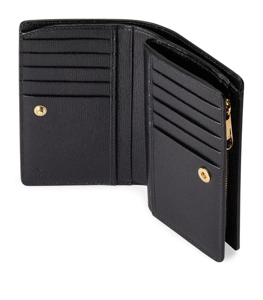 商品Gucci|Leather Letter Script Wallet,价格¥5378,第2张图片详细描述