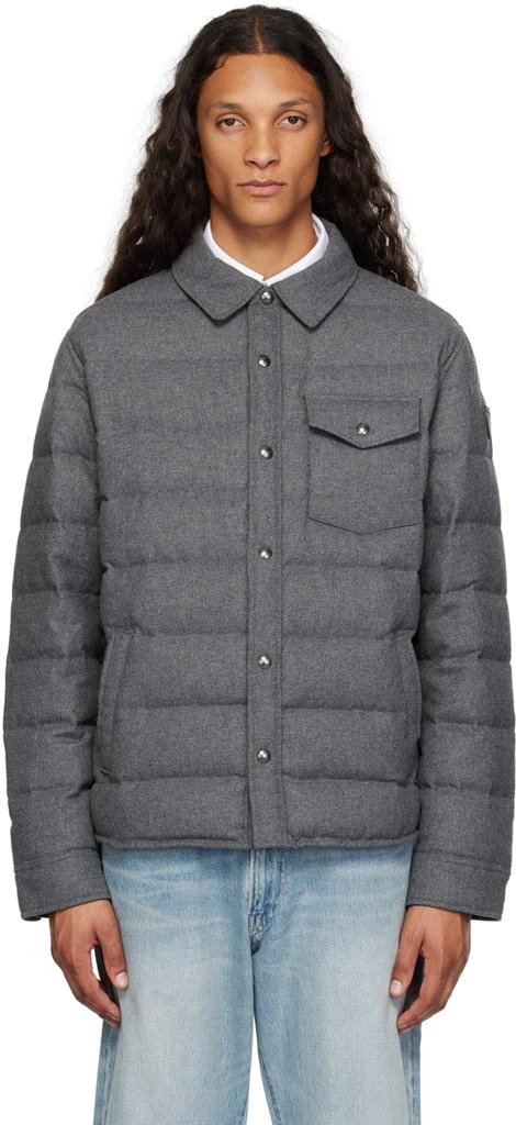 商品Ralph Lauren|Gray Quilted Down Jacket,价格¥2061,第1张图片