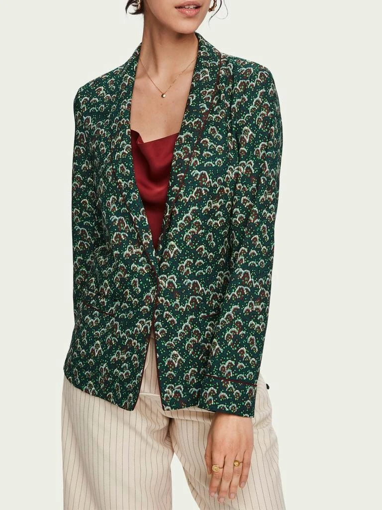 商品Scotch & Soda|Scotch & Soda Printed Pajama Blazer,价格¥457,第1张图片