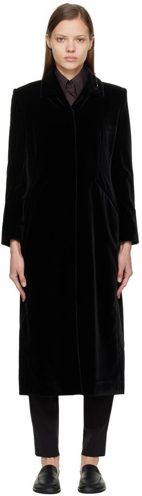 商品The Row|黑色 Batani 大衣,价格¥29029,第1张图片