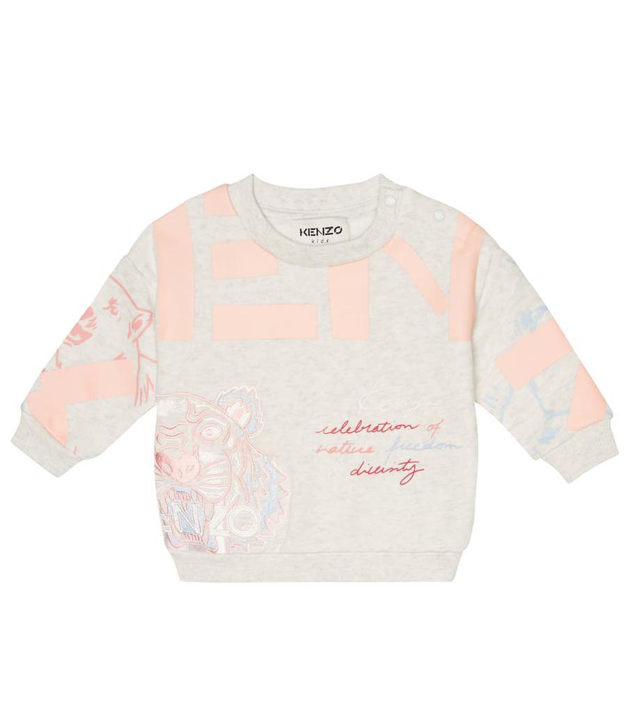 商品Kenzo|Baby logo printed sweatshirt,价格¥793,第1张图片