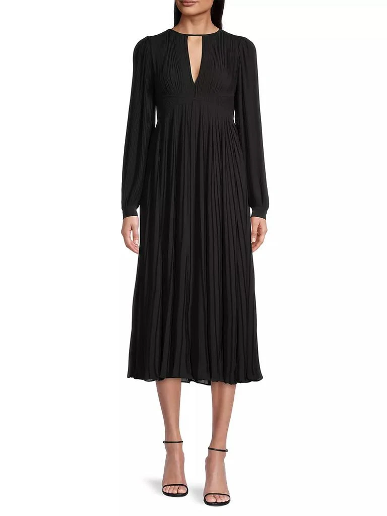 商品Michael Kors|Plissé-Pleated Midi-Dress,价格¥1711,第2张图片详细描述