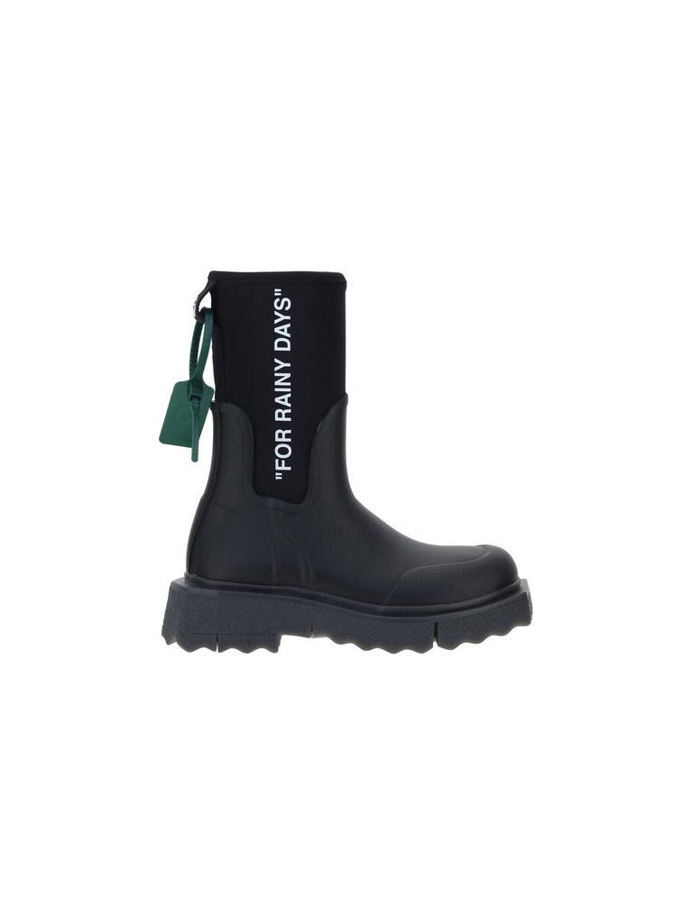 商品Off-White|Off-White Sponge Rain Boots,价格¥2639,第1张图片