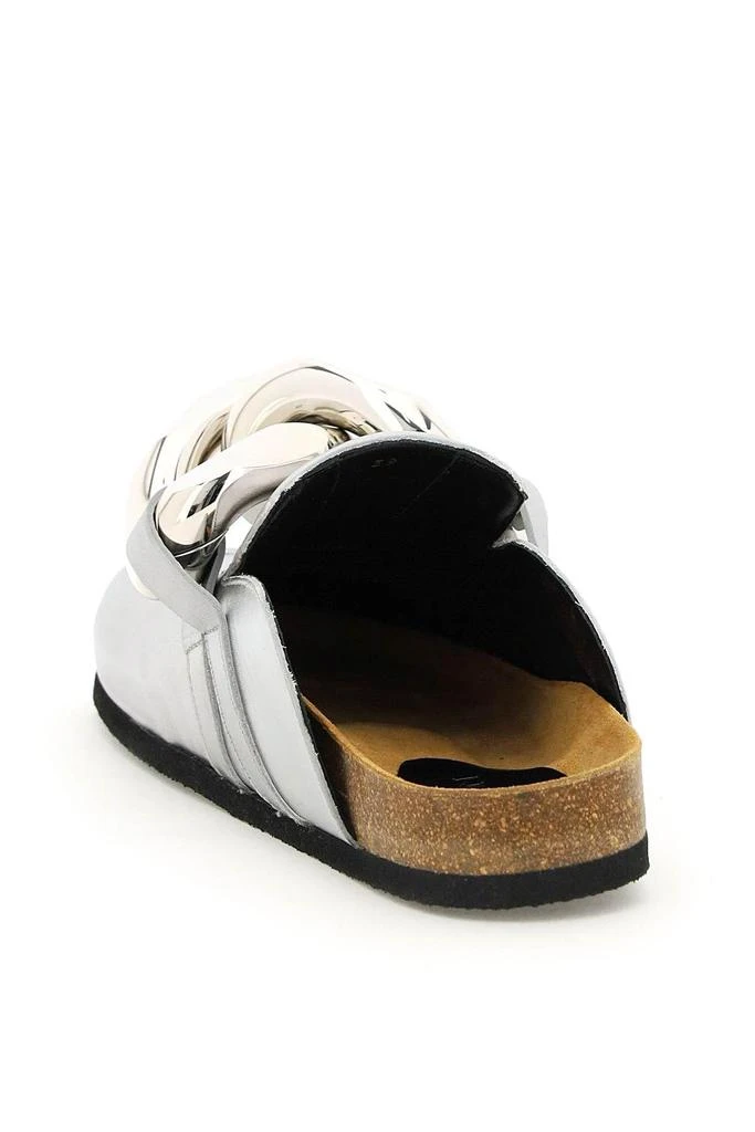 商品JW Anderson|LAMINATED LEATHER CHAIN MULES,价格¥1439,第2张图片详细描述