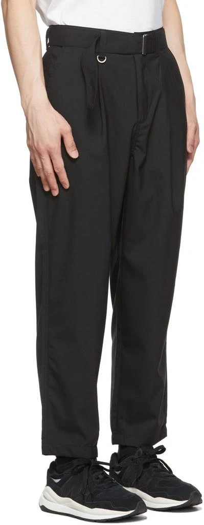 商品SOPHNET.|Black Polyester Trousers,价格¥467,第2张图片详细描述