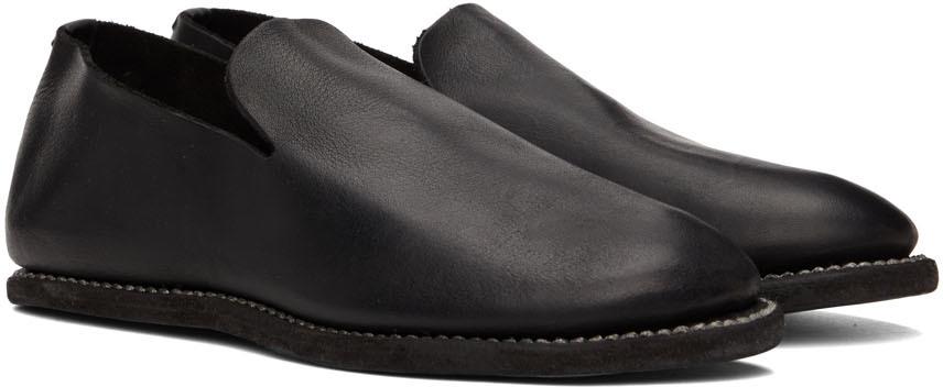 Black Leather Loafers商品第4张图片规格展示