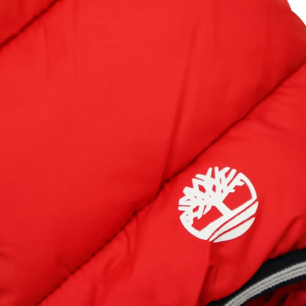 商品Timberland|Red Padded Infant Snowsuit,价格¥342,第3张图片详细描述