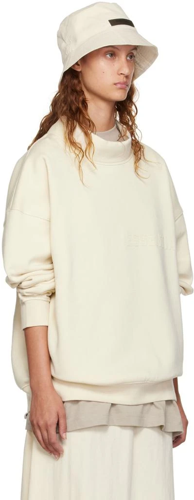 商品Essentials|Off-White Mock Neck Sweatshirt,价格¥281,第2张图片详细描述