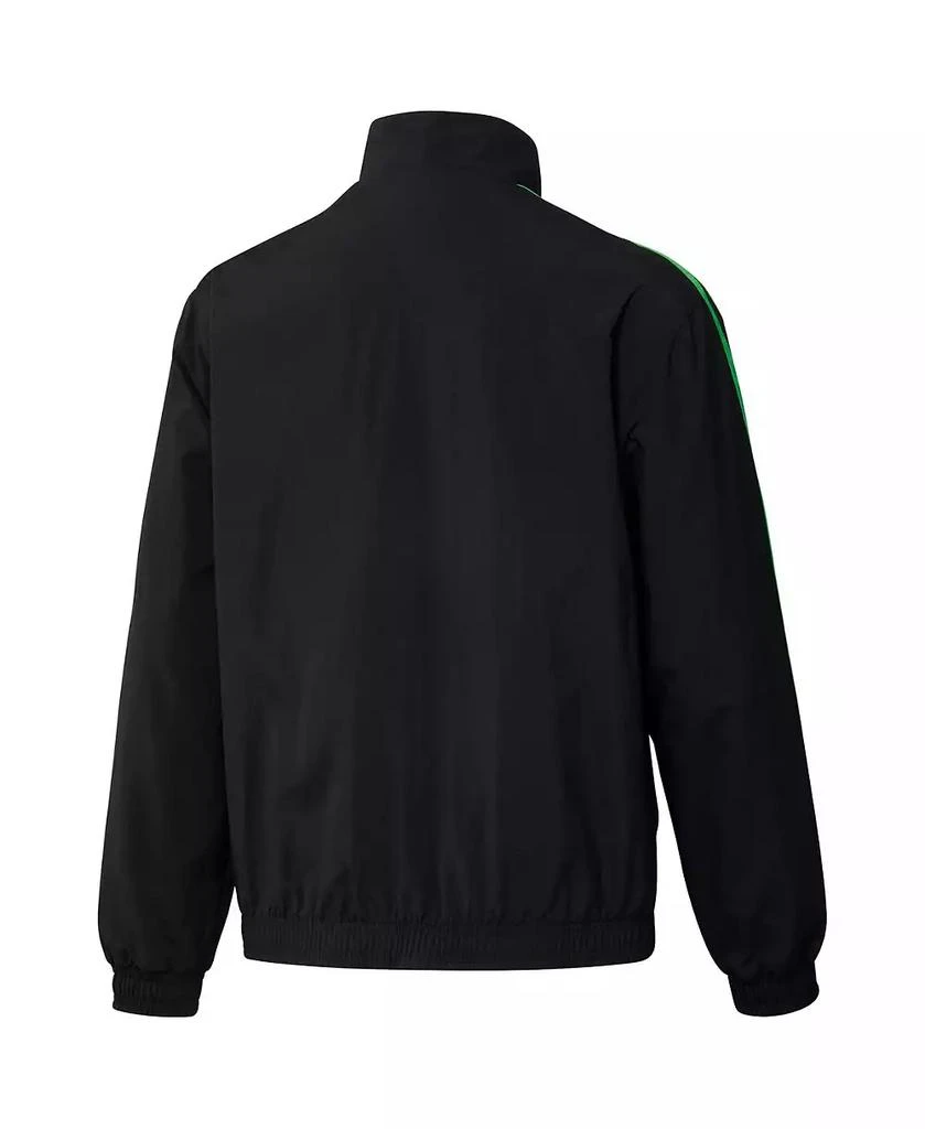 商品Adidas|Men's Black and Green Austin FC 2023 On-Field Anthem Full-Zip Reversible Team Jacket,价格¥614,第3张图片详细描述