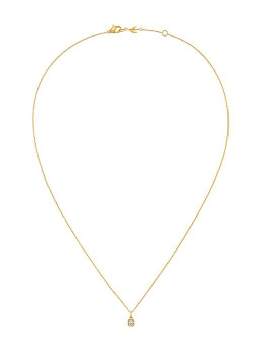 Errite 0.1ct Diamond Necklace - Gold商品第3张图片规格展示