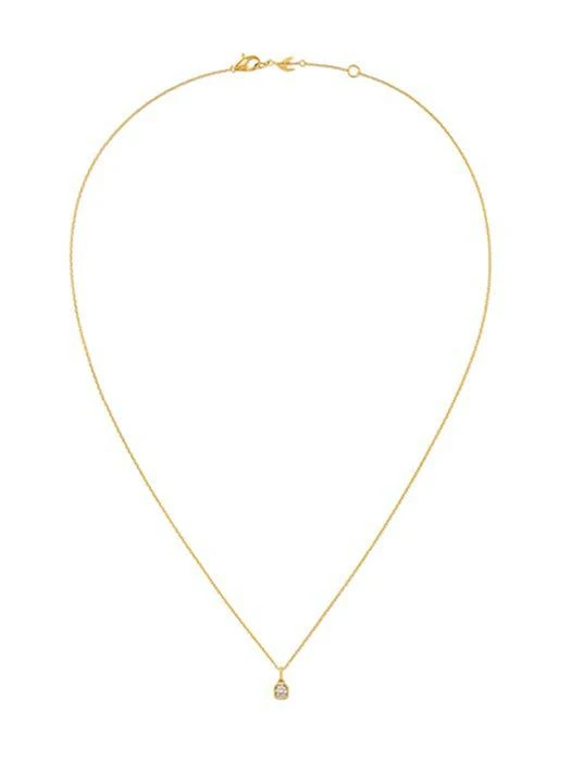 商品hyeres-lor|Errite 0.1ct Diamond Necklace - Gold,价格¥2522,第3张图片详细描述