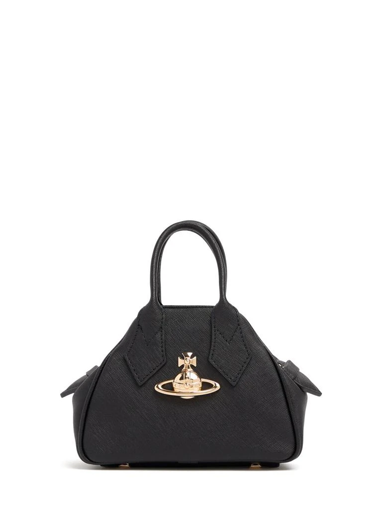 商品Vivienne Westwood|Mini Yasmine Saffiano Leather Bag,价格¥2494,第1张图片