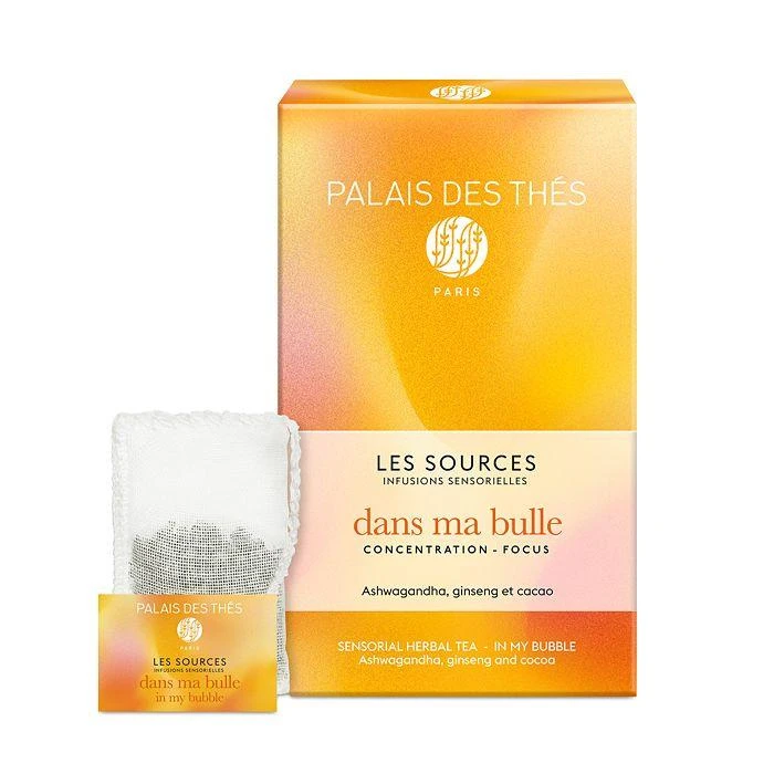 商品Palais des Thés|In My Bubble Herbal Tea Bags - Ashwagandha, Ginseng & Cocoa,价格¥149,第2张图片详细描述