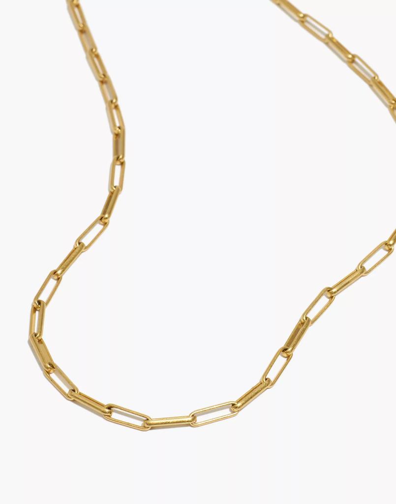 商品Madewell|Paperclip Chain Necklace,价格¥283,第1张图片