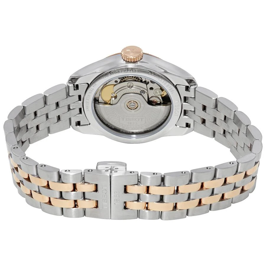 商品Tissot|Ballade Automatic Chronometer White Mother of Pearl Dial Ladies Watch T108.208.22.117.01,价格¥2947,第3张图片详细描述