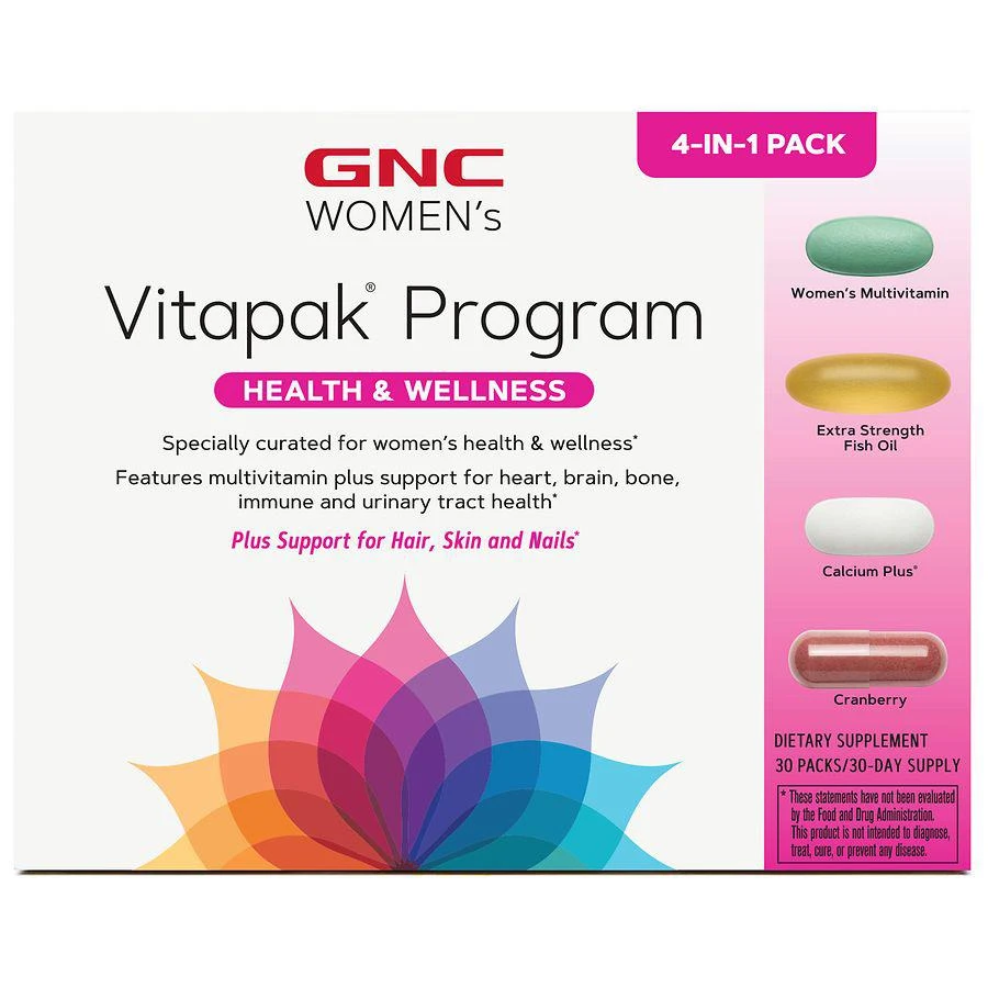 商品GNC|Vitapak Program, Health & Wellness,价格¥225,第1张图片