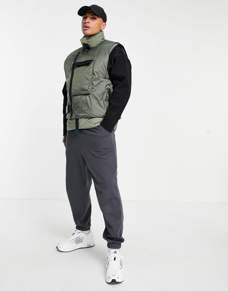 adidas COLD RDY down vest jacket in green商品第4张图片规格展示