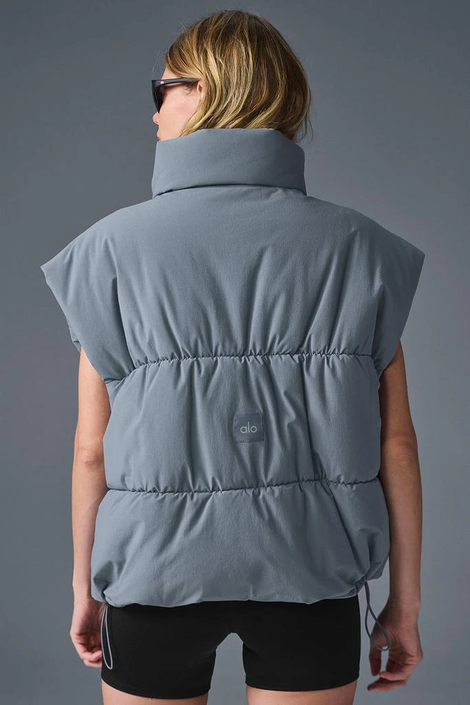 商品Alo|Incline Puffer Vest - Steel Grey,价格¥1485,第3张图片详细描述