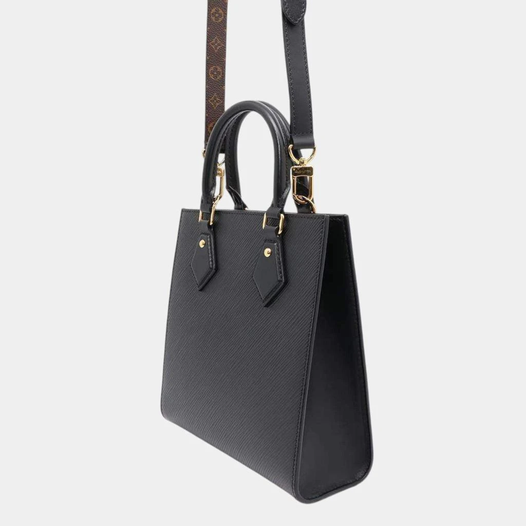 商品[二手商品] Louis Vuitton|Louis Vuitton Noir Epi Leather Sac Plat bag Size Bb,价格¥16867,第4张图片详细描述