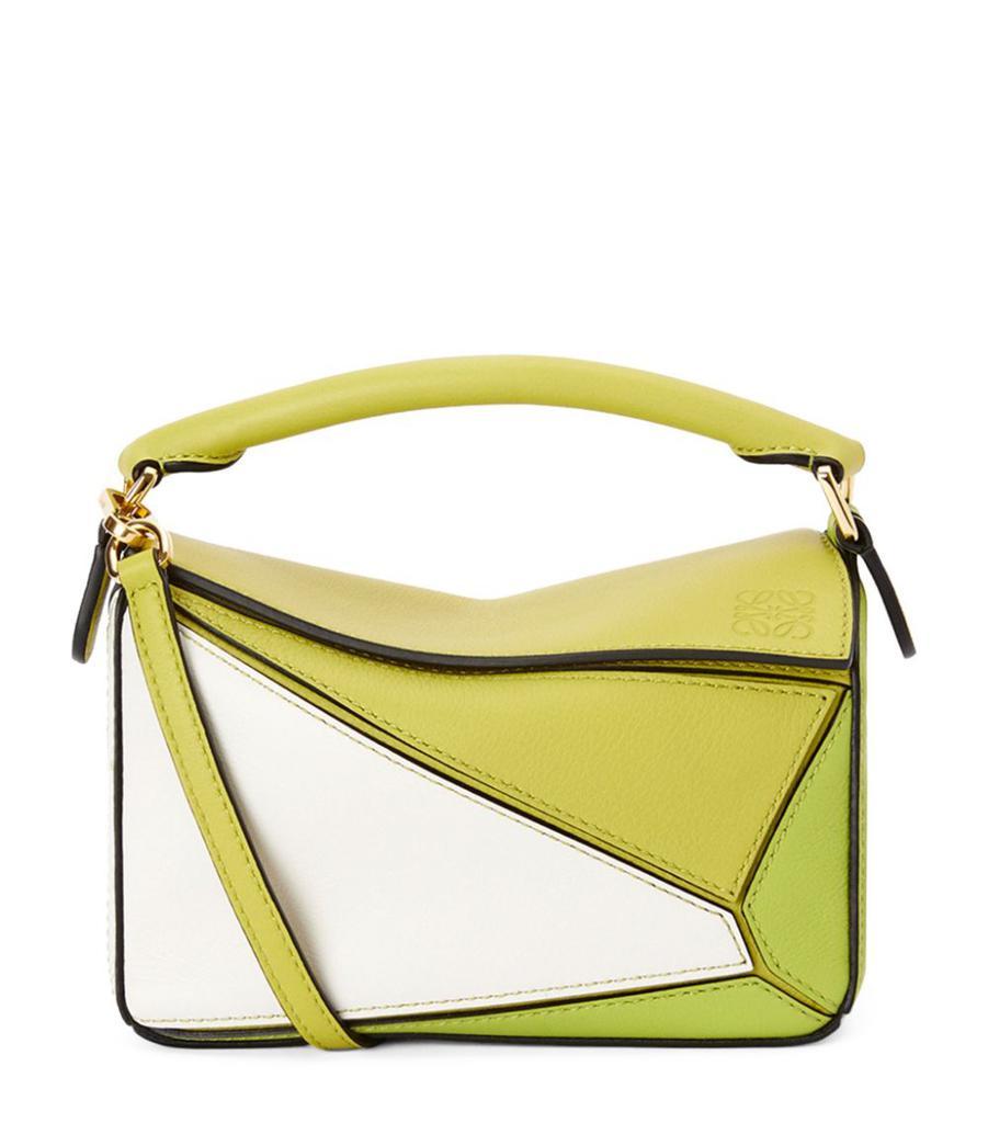 商品Loewe|Mini Leather Puzzle Top-Handle Bag,价格¥15947,第1张图片