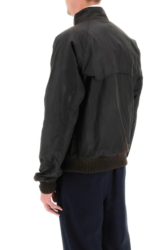 商品Barbour|'MERCHANT' BOMBER JACKET IN COATED COTTON,价格¥2992,第4张图片详细描述