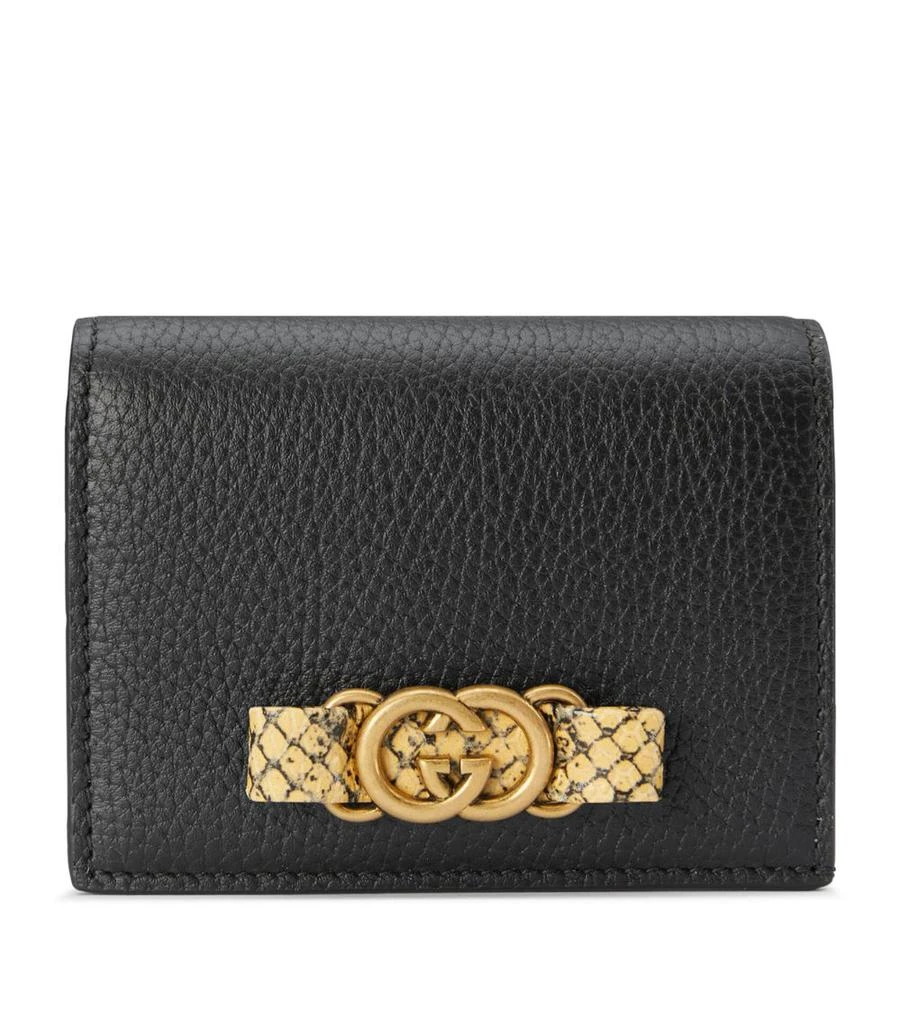 商品Gucci|Leather Interlocking G Wallet,价格¥3997,第1张图片