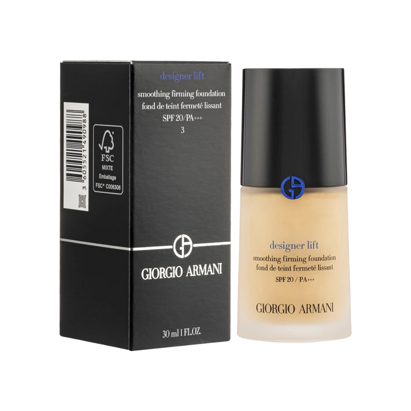 商品[国内直发] Giorgio Armani|Giorgio Armani 设计师光感粉底液 SPF20 PA+++ 30 毫升 30ml,价格¥595,第4张图片详细描述