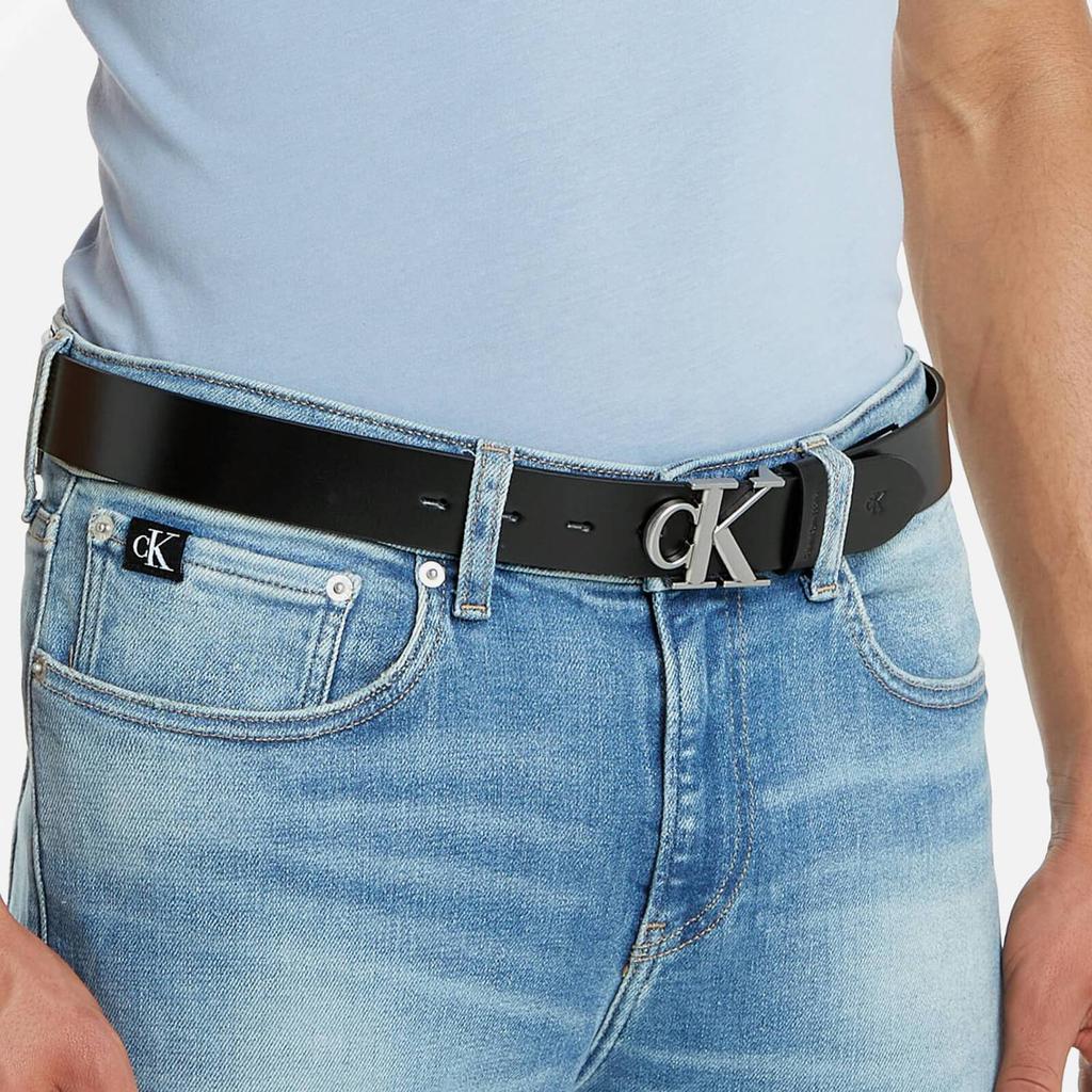 Calvin Klein Jeans Leather Belt商品第2张图片规格展示