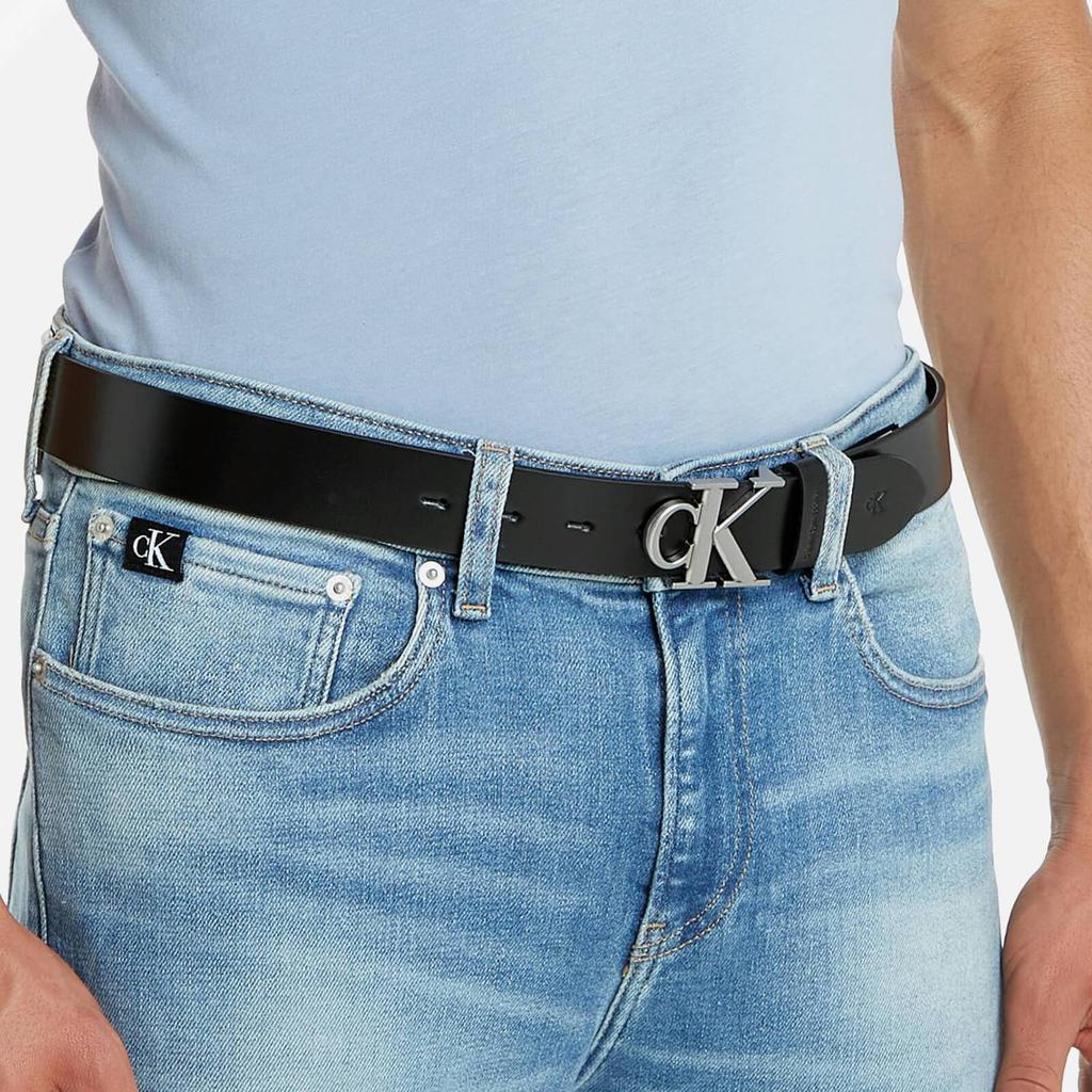 商品Calvin Klein|Calvin Klein Jeans Leather Belt,价格¥436,第4张图片详细描述