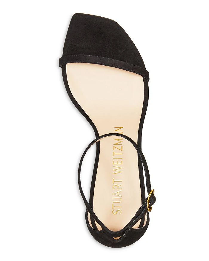 商品Stuart Weitzman|Women's Nudistcurve 75 Ankle Strap Sandals,价格¥3611,第4张图片详细描述