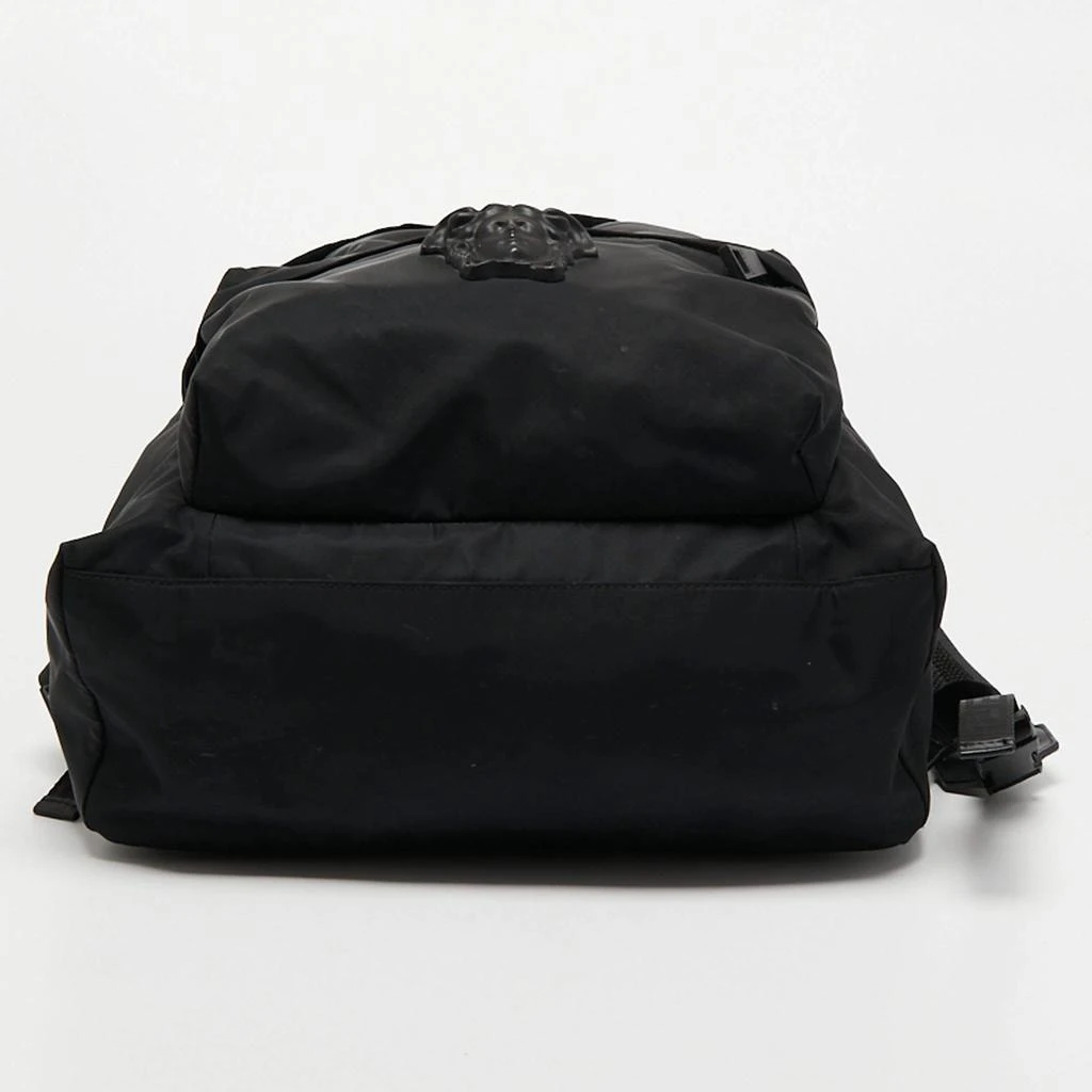 Versace Black Nylon and Leather Medusa Backpack 商品