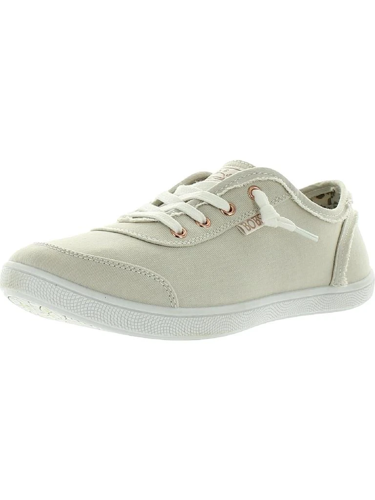 Bobs B Cute Womens Canvas Memory Foam Slip-On Sneakers 商品