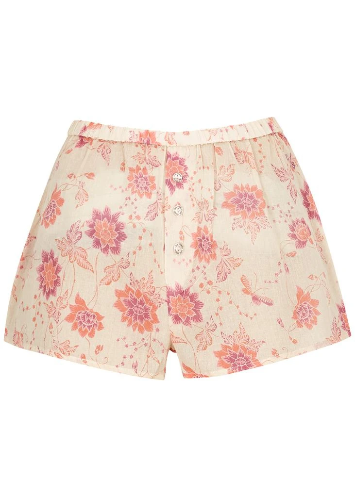 商品LOVE STORIES|Sunday floral-print cotton pyjama shorts,价格¥195,第1张图片